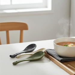 керамична лъжица за сервиране на сосове 14,2 см Nordic Green, Beige, Gray