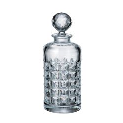 Луксозна кристална гарафа за уиски с диамантена капачка Bohemia Crystal Diamond с обем 700 мл