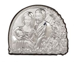 Икона "Свято Семейство" с посребрено покритие, Sima
