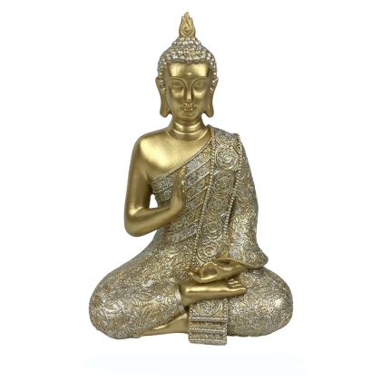 статуетка Буда 27 см Абхая мудра