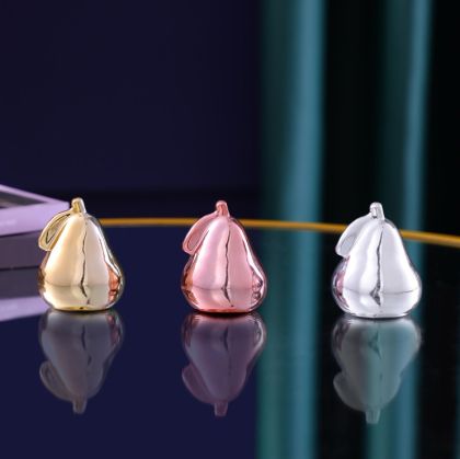 Сувенир 8,5 и 10 см SILVER, GOLD & ROSE GOLD PEAR