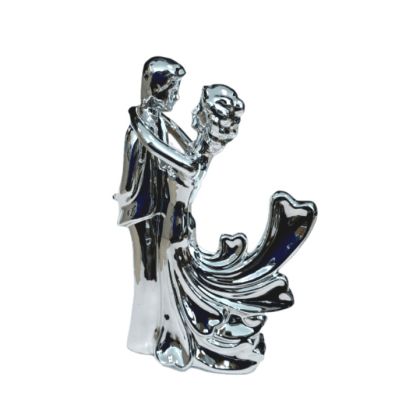 статуетка DANCING COUPLE SILVER 27 см