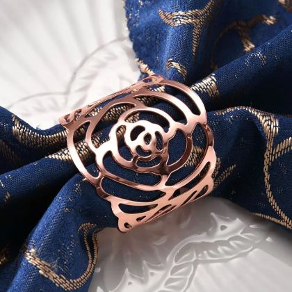 пръстени за салфеки 6 бр. COPPER ROSE