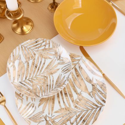 сервиз за хранене 18 ч. Malibu Yellow