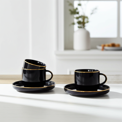 чаши за капучино или чай 12 ч. Modern Blue