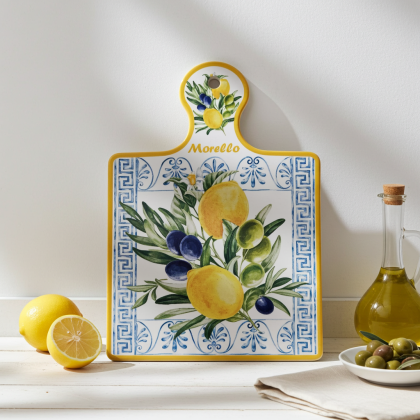 Керамична дъска за сервиране Morello Lemons | liv.bg