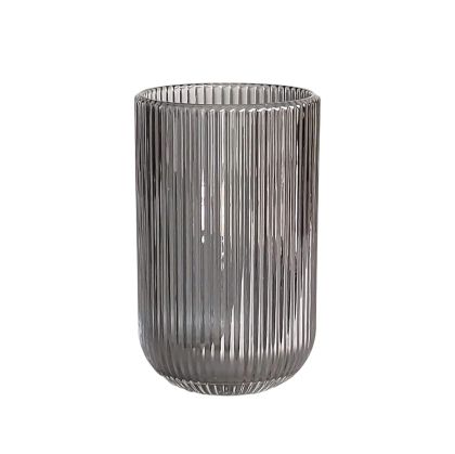 комплект 6 бр. високи чаши за безалкохолно Morello Aurora – Димно сиво, 410 мл