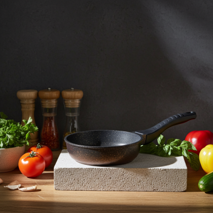 качествен незалепващ Тиган Felix Gold Granitec 20, 24, 28 см