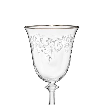 чаши за червено вино Angela Platinum, 6 броя 250 мл