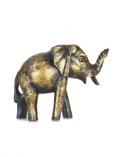 Комплект златен слон