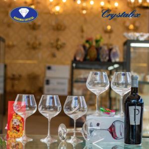 чаши за вино и джин-тоник 570 мл TURBULENCE by BOHEMIA CRYSTALEX
