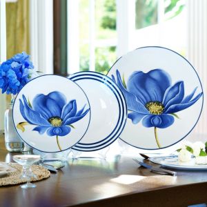 сервиз за хранене 18 части ROYAL BLUE POPPY by Morello