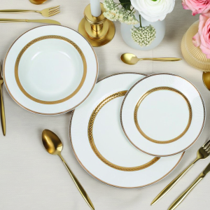сервиз за хранене 18 ч. ELEGANT GOLD