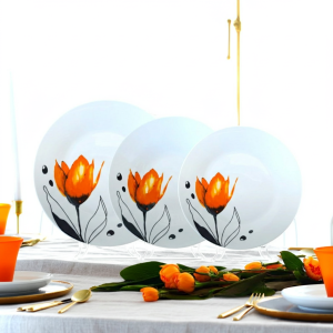 сервиз за хранене 18 части ORANGE TULIP by Morello
