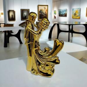 статуетка Dancing Couple Gold 27 см