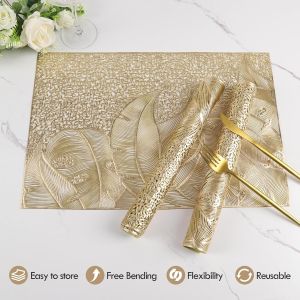 подложка за хранене Gold Leaf 45 х 30 см