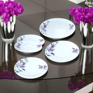 сервиз за хранене 19 части Purple Flower - порцелан