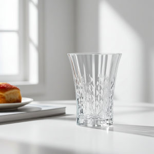 Чаши за вода 6 бр. 300 мл Tendresse Collection - релефно и стабилно стъкло