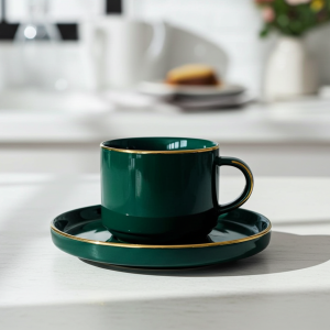 чаши за капучино или чай 12 ч. Modern Green