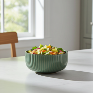 керамична купа 700 мл Nordic Green, Beige, Gray