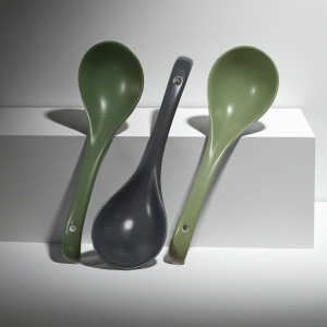 керамична лъжица за сервиране 22,6 см Nordic Green, Beige, Light Green