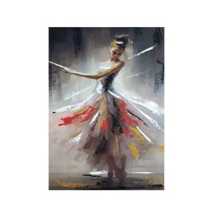картина с елегантна танцуваща дама 70 х 50 см
