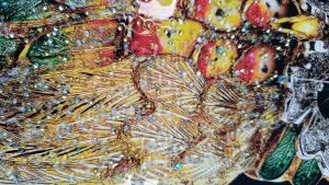 картина с рамка Бухал Art Crystal 40 х 60 см