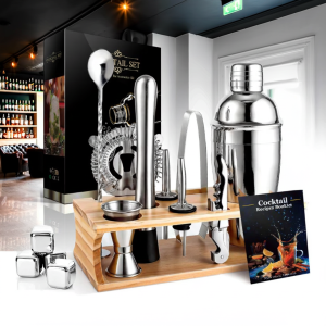 комплект за коктейли с поставка 14 части Morello Silver