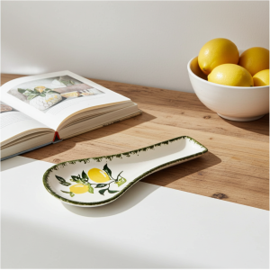 Елегантна керамична лъжица Lemons - 26.5 см!