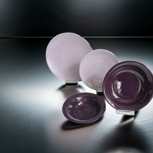 комплект за вечеря Kütahya Porcelain Purple от 33 части за 6 души