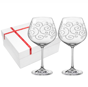 чаши за вино Bohemia, Viola Decor 570 мл 2 бр.