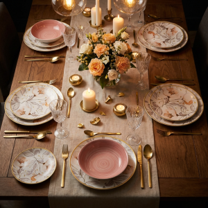 Сервиз за хранене Morello Marigold, 18 части – Флорален елеганс