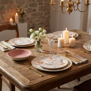 Сервиз за хранене Morello Marigold, 18 части – Флорален елеганс