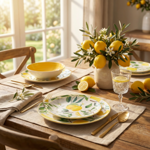 сервиз за хранене от порцелан