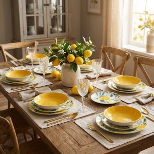 сервиз за хранене от порцелан