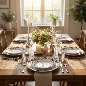 сервиз за хранене от порцелан