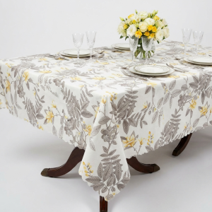 текстилна-покривка-morello-жълти цветя-liv.bg