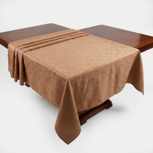 покривка за маса Classic кафяво-бежов цвят