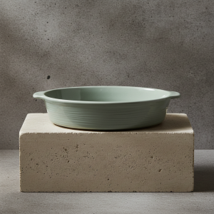 керамична овална форма за печене Morello – Колекция Heritage, цвят Сейдж (Маслина)
