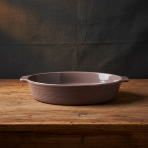 керамична овална форма за печене Morello – Колекция Heritage, цвят Пепел от рози (Mauve)