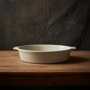 керамична овална форма за печене Morello – Колекция Heritage, цвят Светлосив (Light Gray)