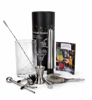 комплект за коктейли в подаръчна кутия с Yarai чаша 700 мл, 10 части, Morello