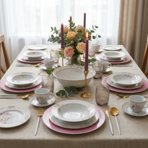 сервиз за хранене 31 ч. Humble Rose