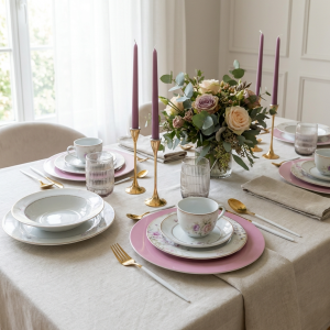 сервиз за хранене 31 ч. Humble Rose