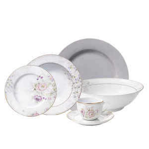 сервиз за хранене 31 ч. GRAY HUMBLE ROSE