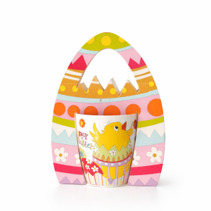 Великденска чаша за топли напитки в Подаръчна кутия 360 мл - порцелан