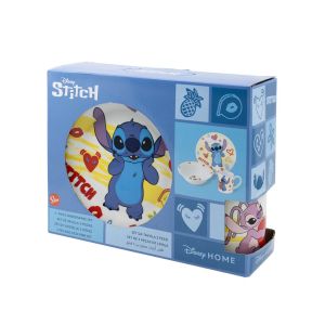 Детски порцеланов комплект за хранене Disney Lilo and Stitch Aloha 3 части