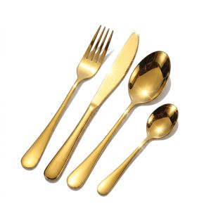 Прибори за хранене Morello Classic Gold, 24 части за 6 човека
