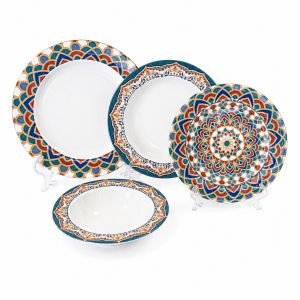 Сервиз за хранене Royal Marocco, 23 части – цветен ориенталски мотив
