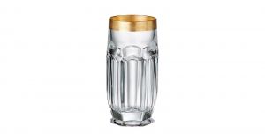 К-кт 6 бр. чаши за вода Safari Gold